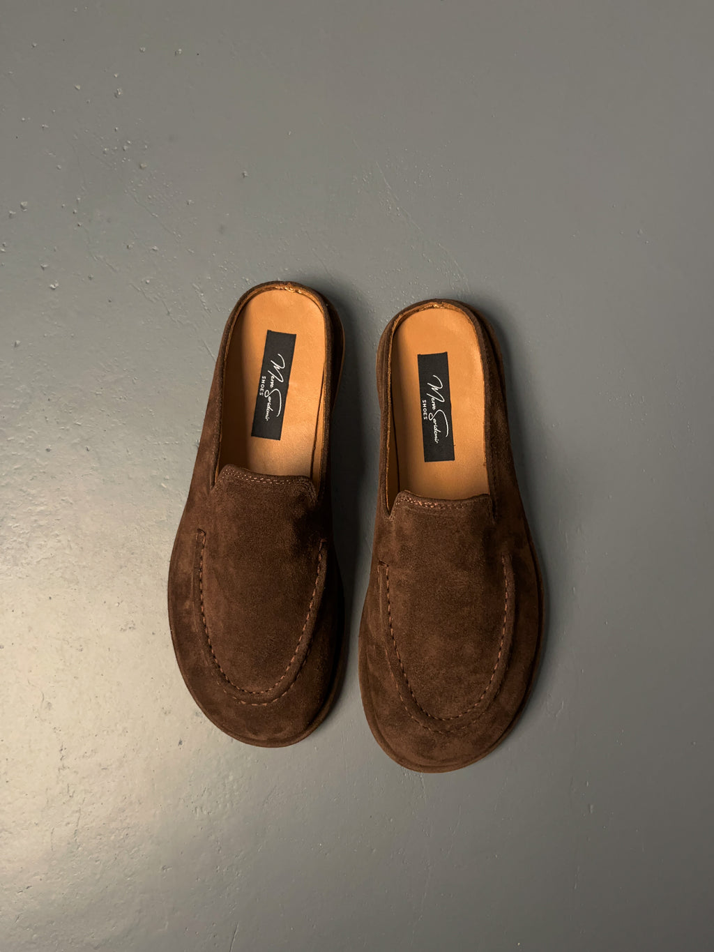 Hakiki Deri Terlik – Kahverengi – Klasik Loafer Model