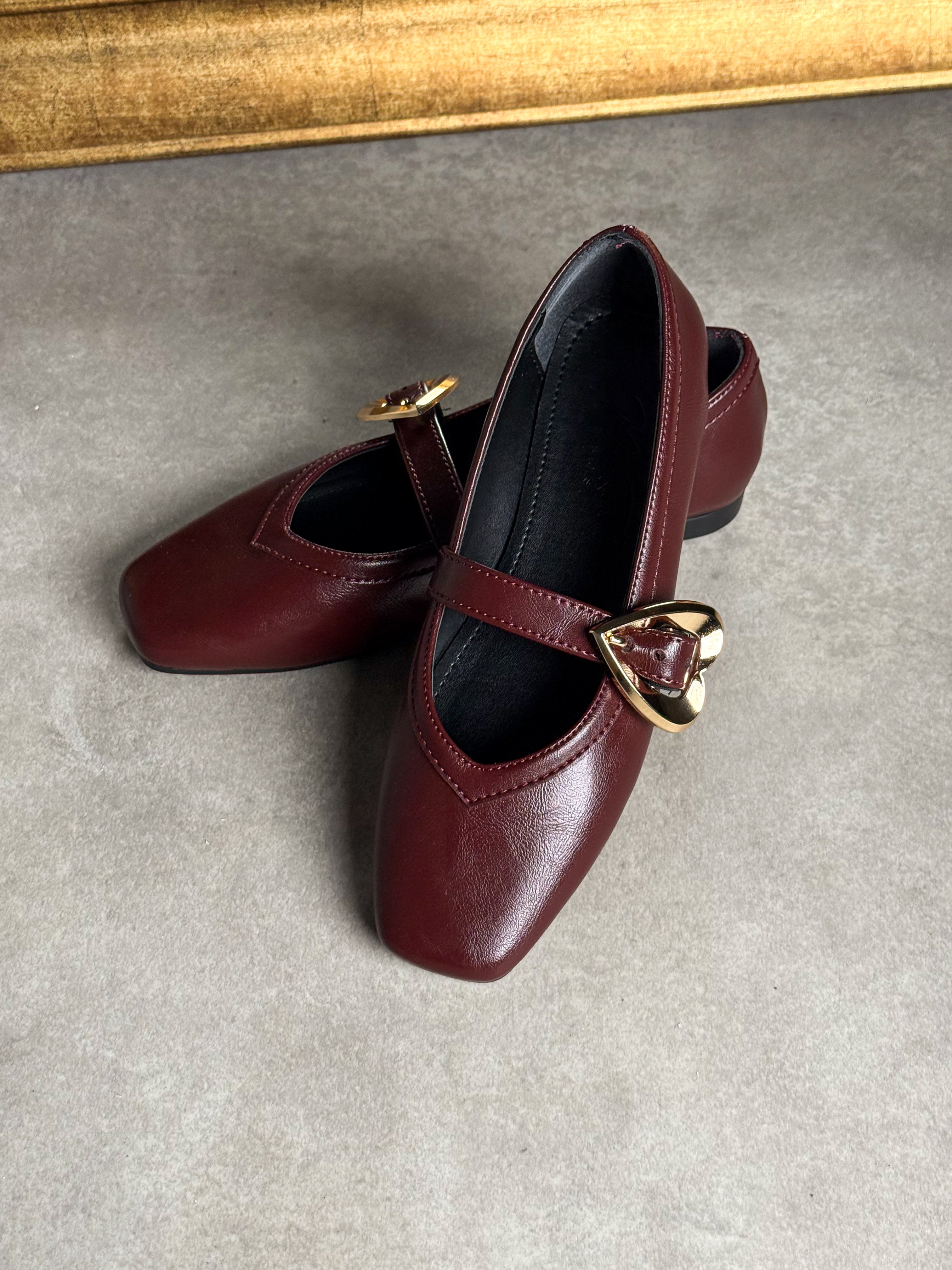 Bordo Kalp Tokalı Babet