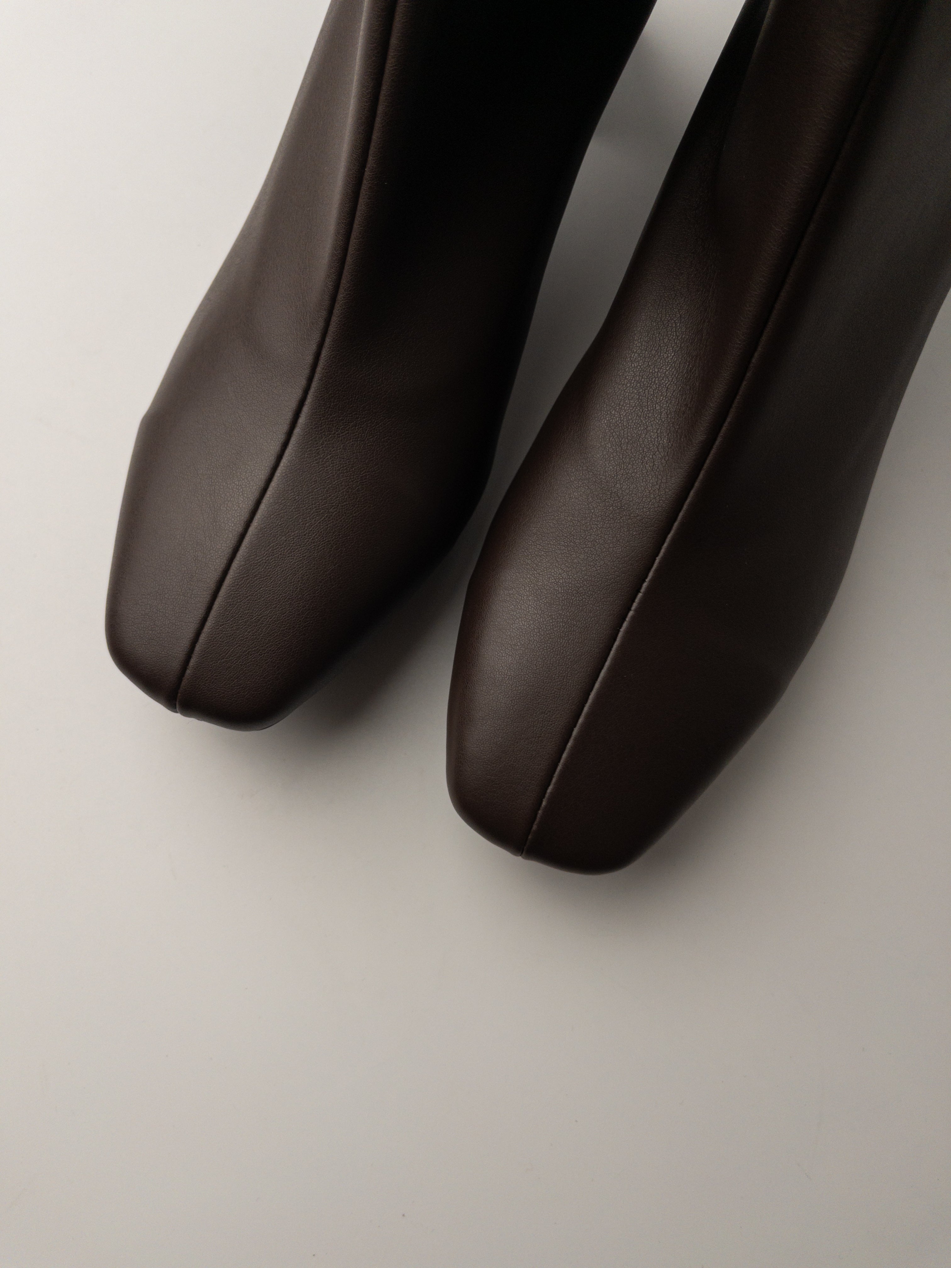 Acı Kahve Streç Bot – 5 cm Rahat Topuk