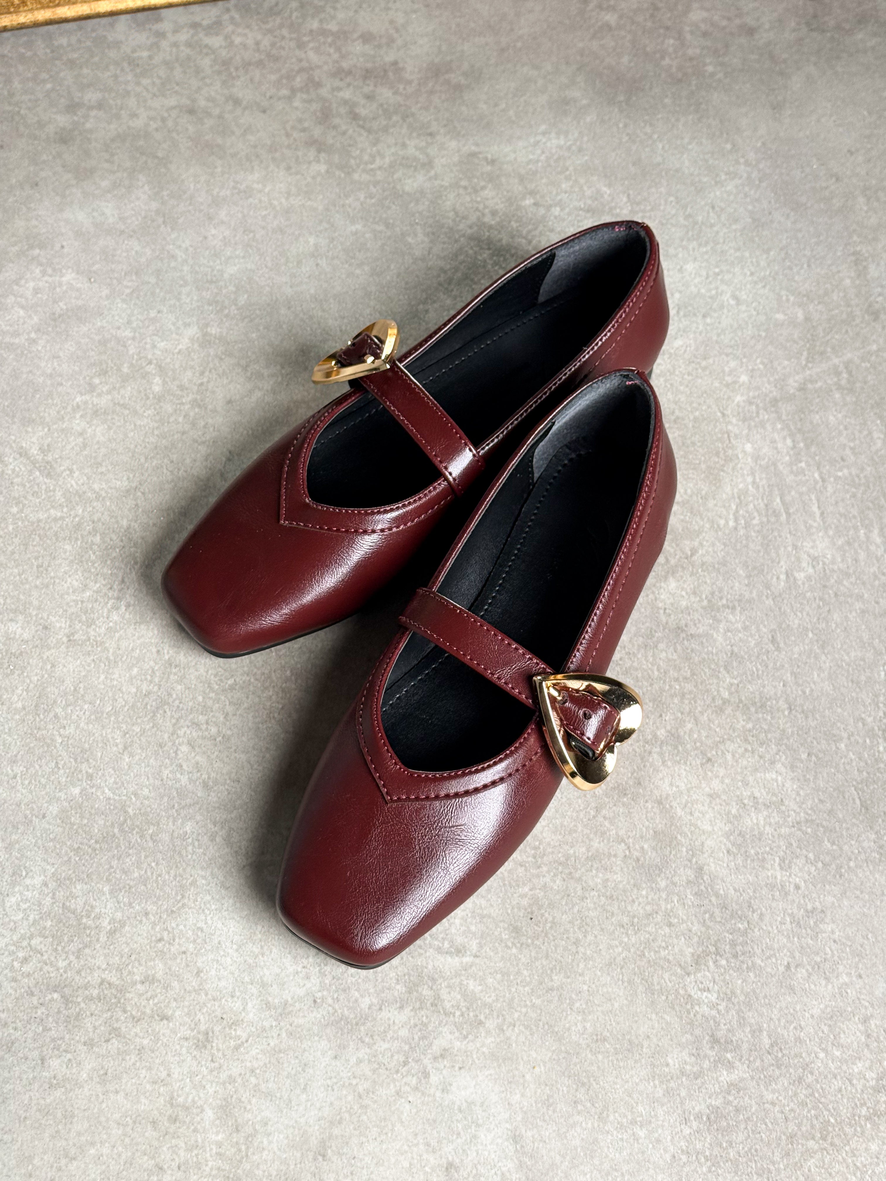 Bordo Kalp Tokalı Babet