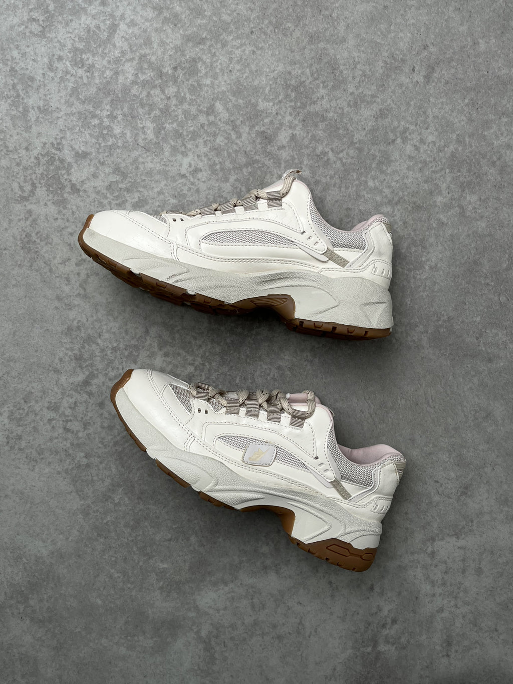 Krem Kalın Tabanlı Sneaker