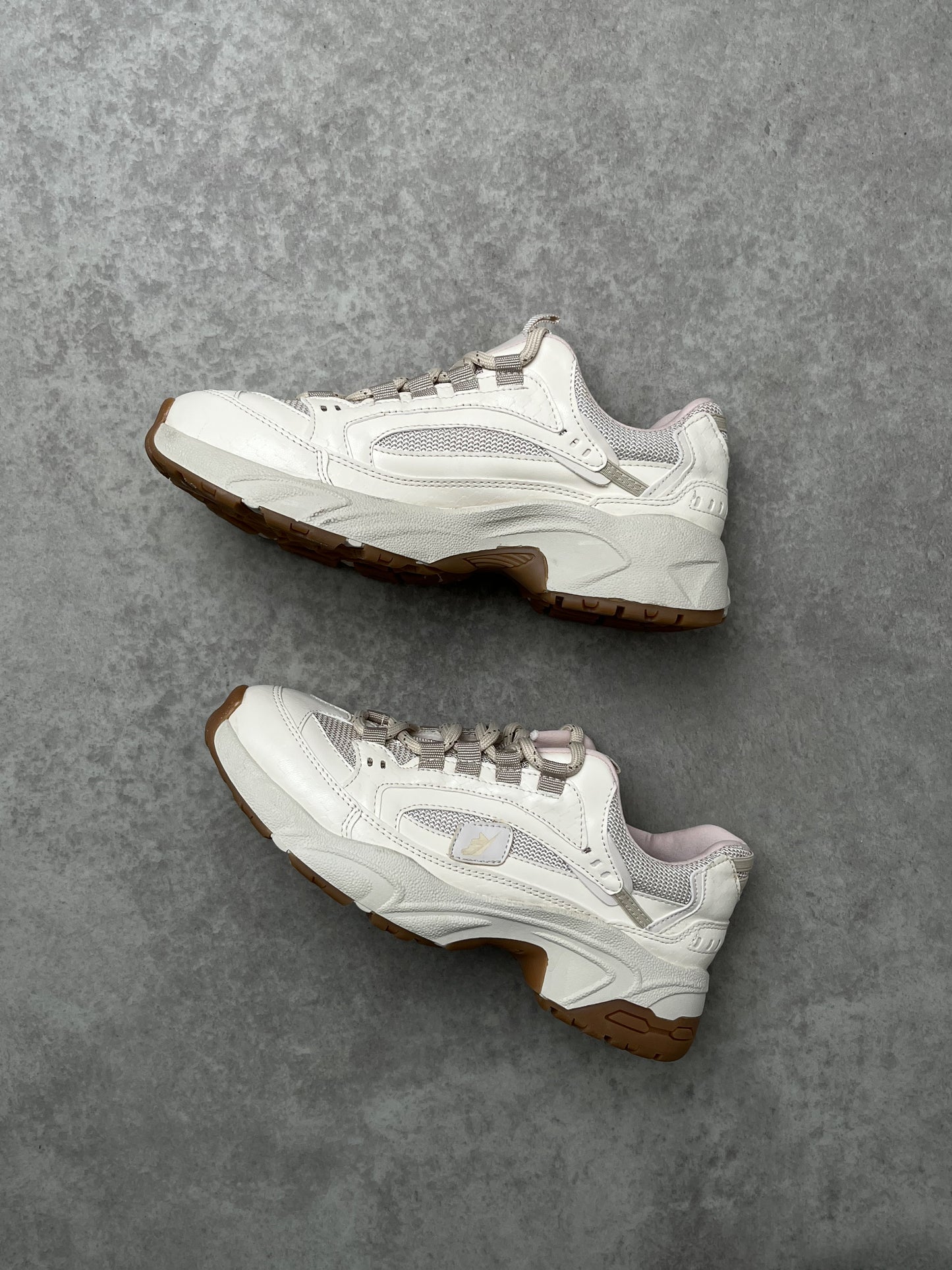 Krem Kalın Tabanlı Sneaker