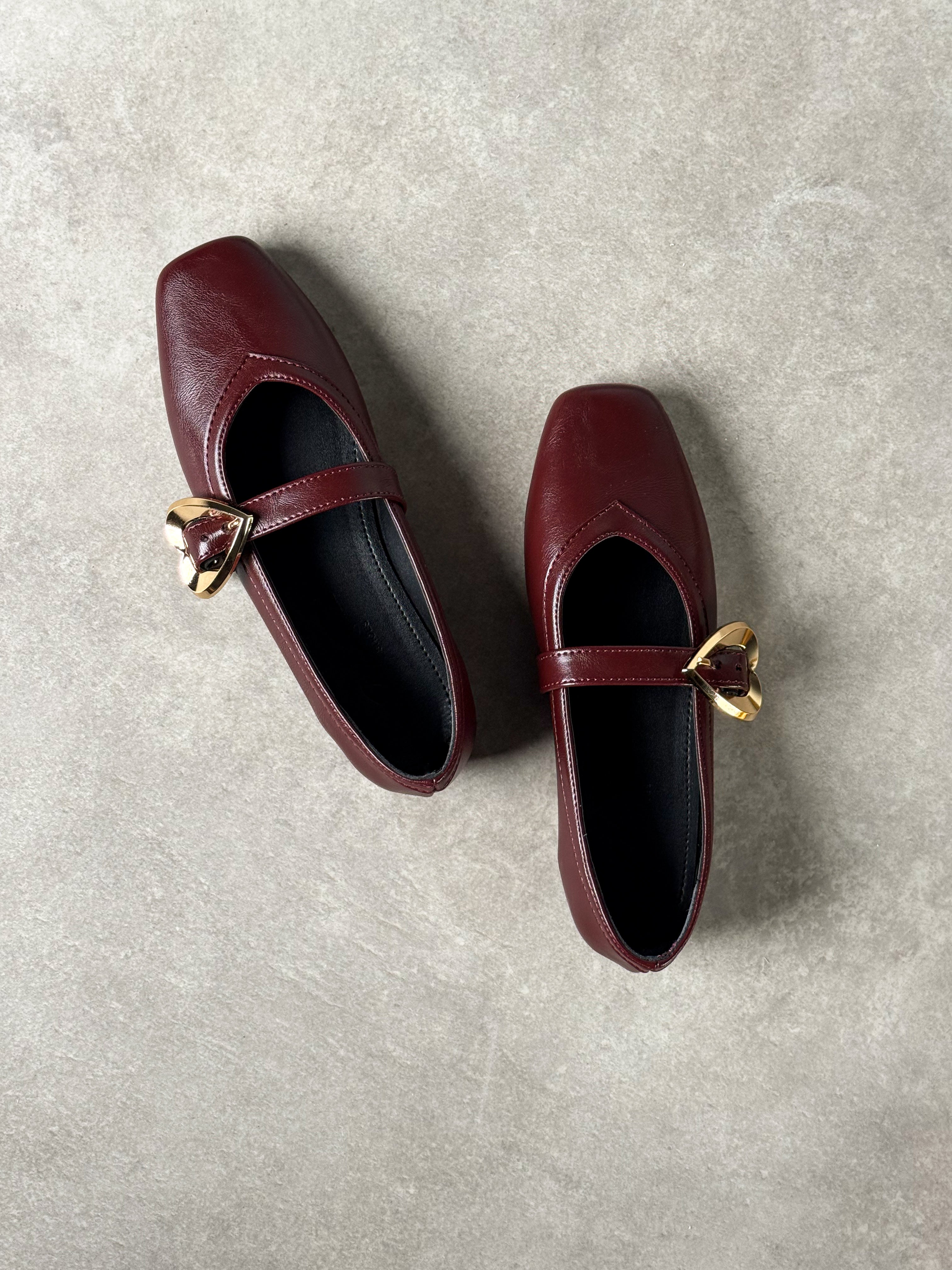 Bordo Kalp Tokalı Babet